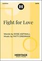 Fight for Love SATB choral sheet music cover